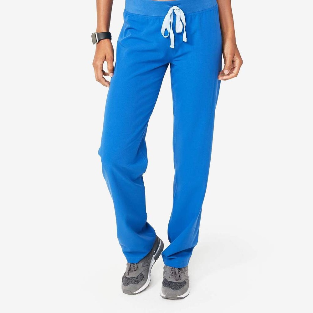 NWT Figs Livingston Pant Royal Blue Small